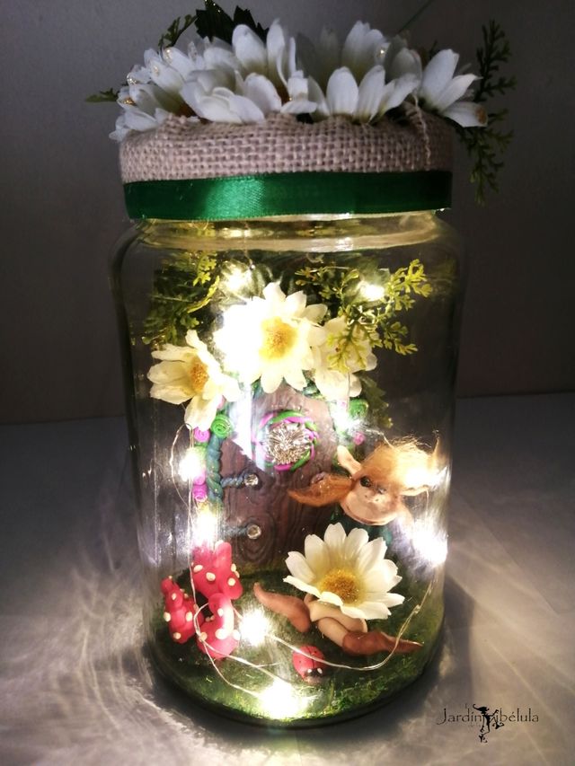 Lámpara, duende encapsulado