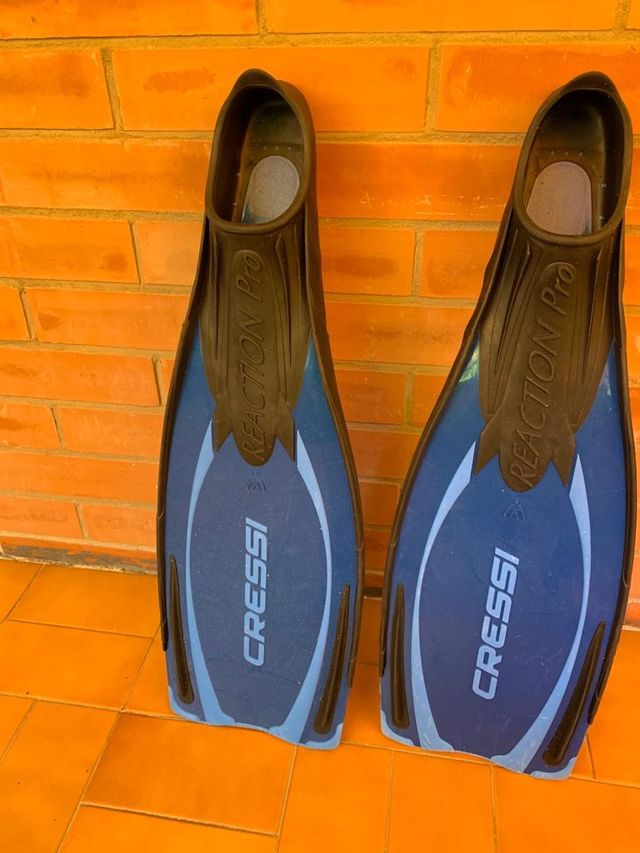 Aleta Cressi Reaction pro 44-45 azul