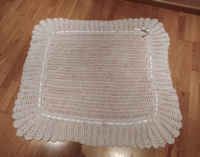 manta/arrullo bebe sin usar