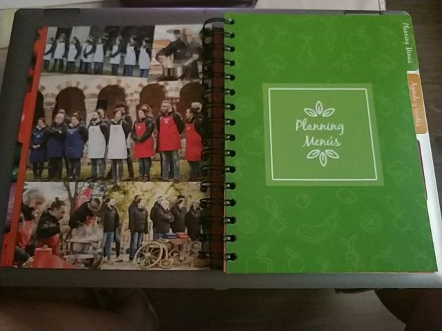 Agenda Recetario MasterChef 2020