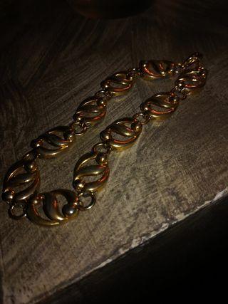 Pulsera de oro antigua en WALLAPOP Pulseras De Acero Y Oro Antigüedades, Usado en Mercado