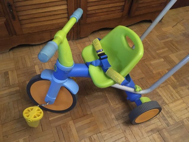 Silla y triciclo para bebés evolutivo. Junior Sky