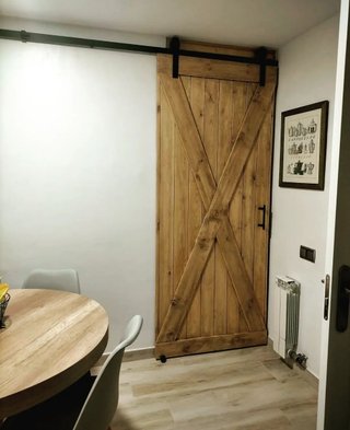 Puertas de granero madera mueble mobiliario
