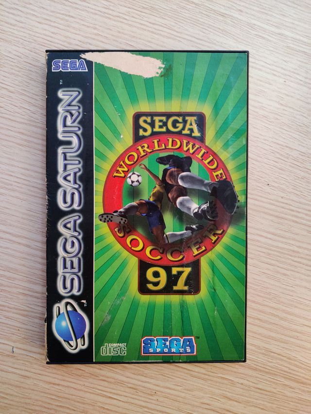 Juegos SEGA SATURN - World soccer 97.