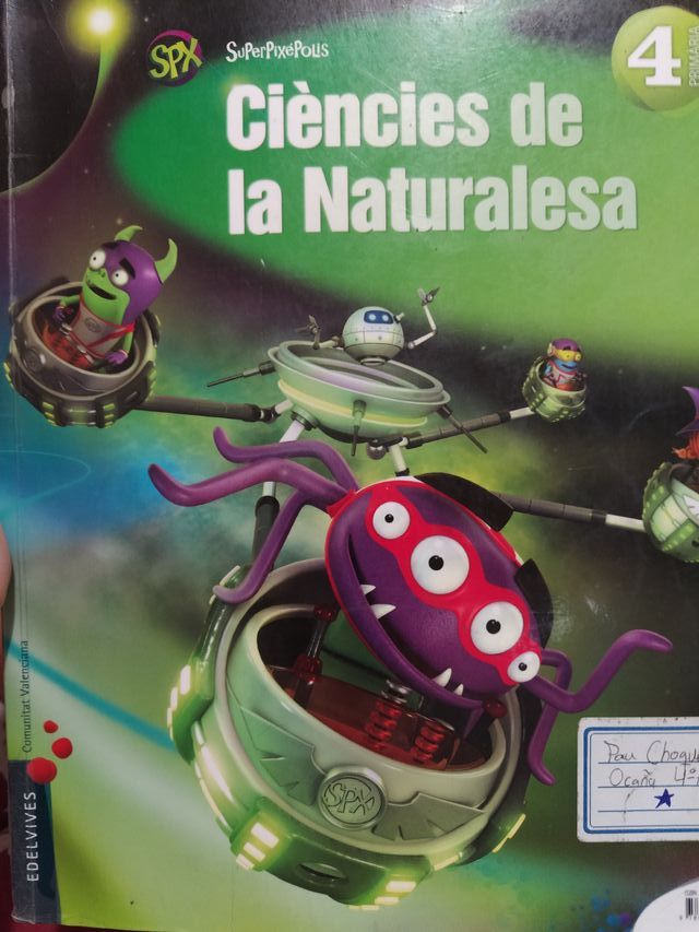 Ciencies de la Naturalesa 4°primaria