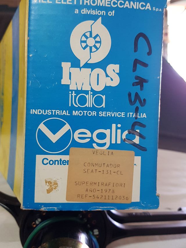 Conmutador de luces nuevo Seat 131