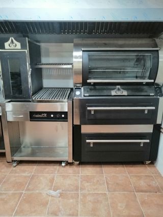 Horno MiBrasa HMB-AB 75 con todos los complementos