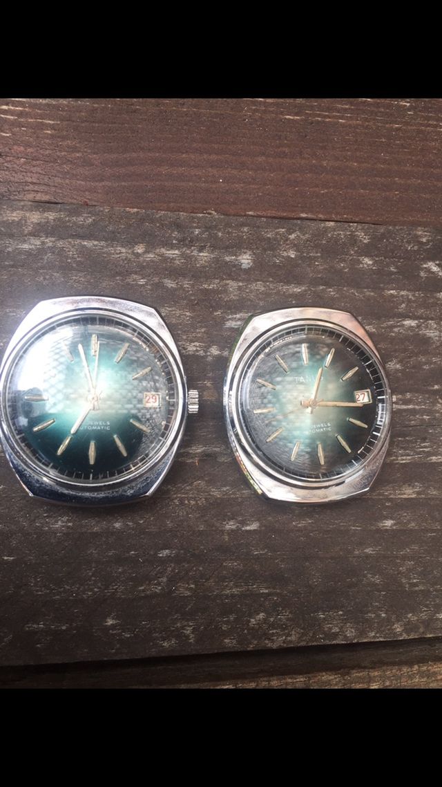 Relojes Tanus automáticos a estrenar