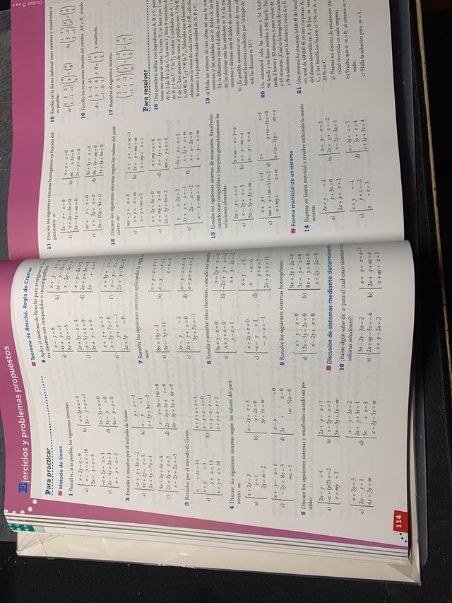 Matemáticas II. Editorial Anaya