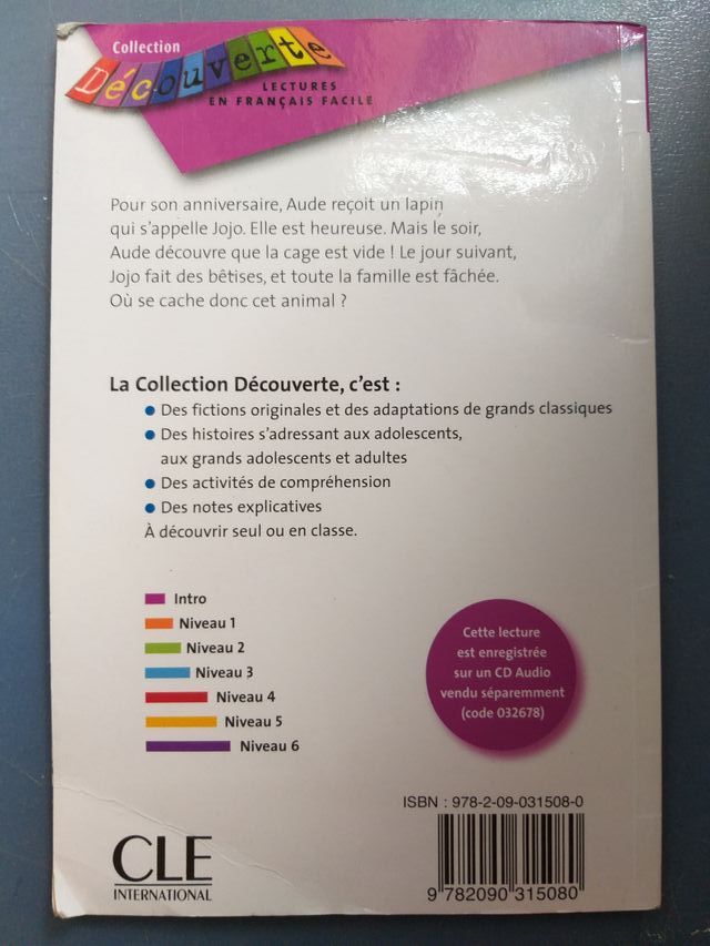 Jojo. Colección Découverte.