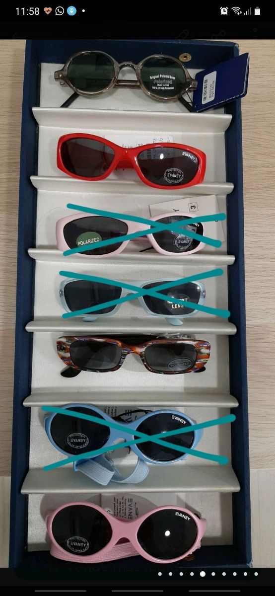 gafas Sol niños con funda.