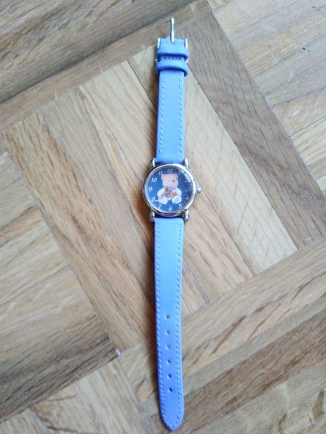 Reloj pulsera Busquets azul osito