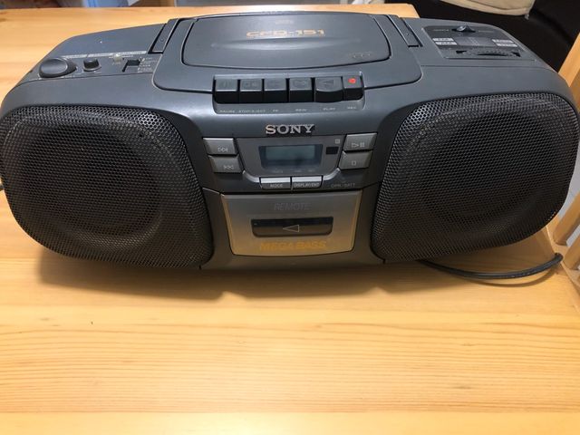 Radiocasete con C.D. Sony no funciona el cd
