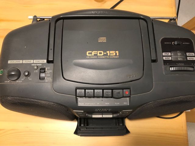 Radiocasete con C.D. Sony no funciona el cd