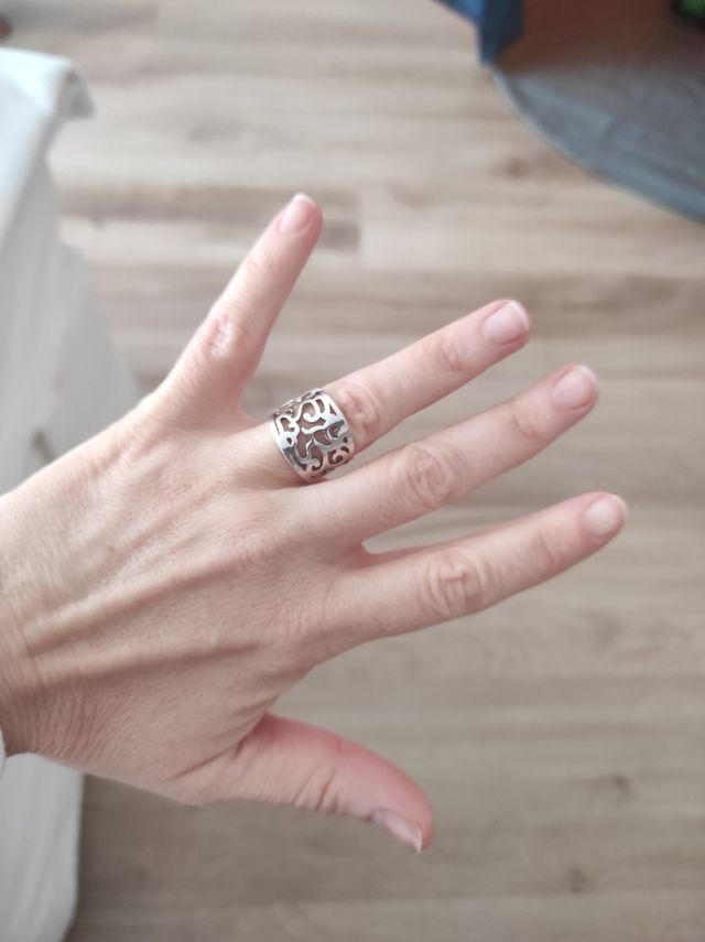 Anillo de plata Tous