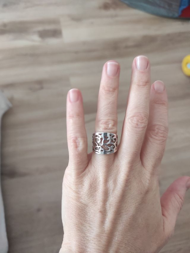 Anillo de plata Tous