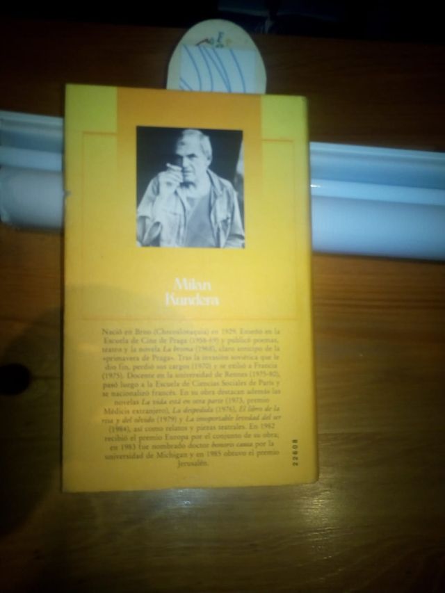 Libro La Insoportable Levedad Del Ser De Segunda Mano Por