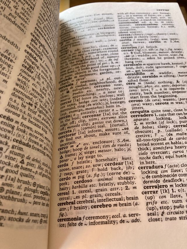 Diccionario Inglés Español