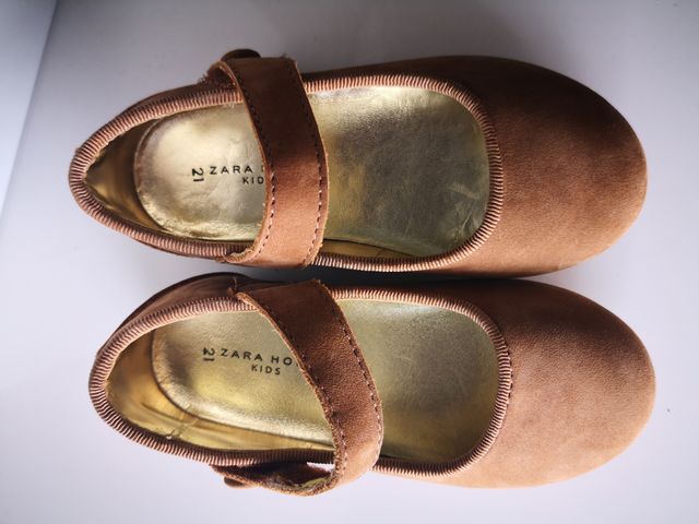 zapatos sin estrenar de zara kids