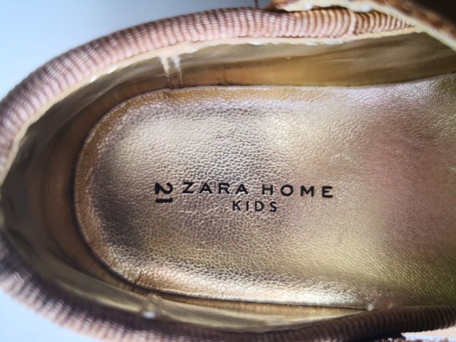 zapatos sin estrenar de zara kids