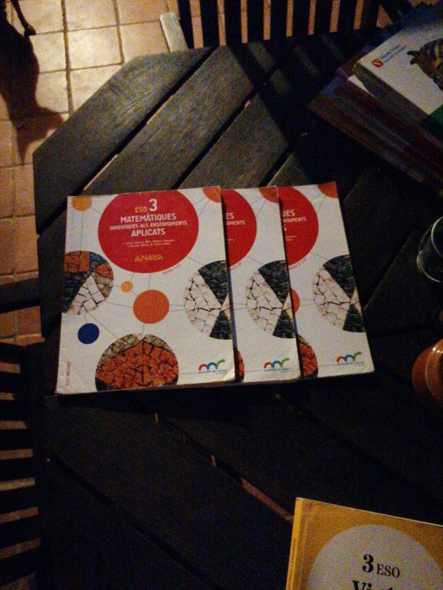 Libros Varios cursos. 