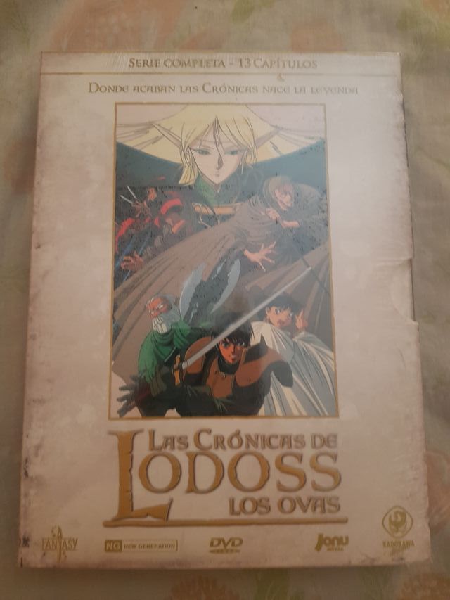 Ovas de Record lodoss of war precintado.