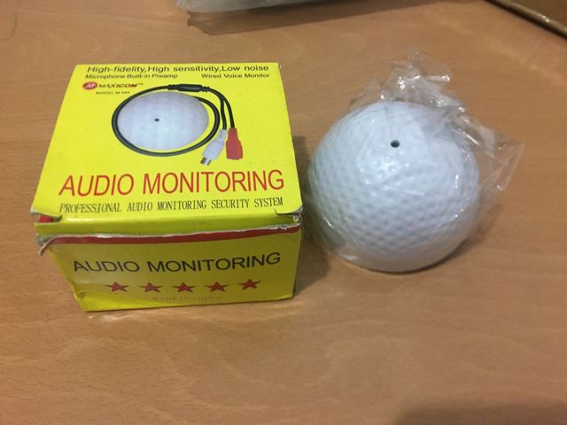 Nuovo microfono di monitoraggio audio