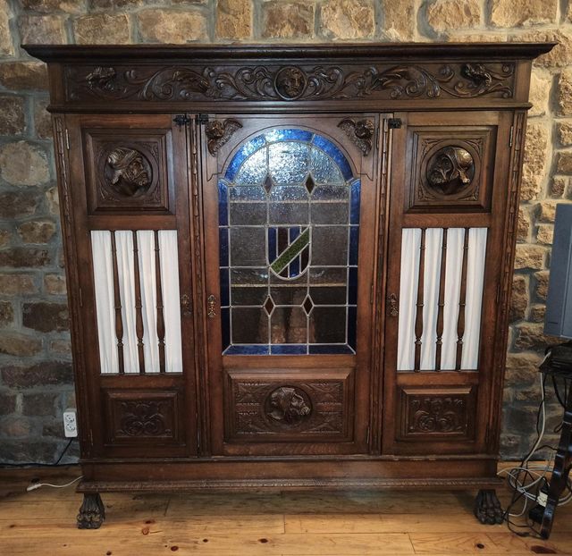 Mueble librería antiguo