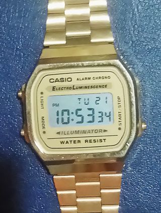 Reloj Casio dorado de segunda mano en la provincia de Reloj Casio dorado de segunda mano en la provincia de
