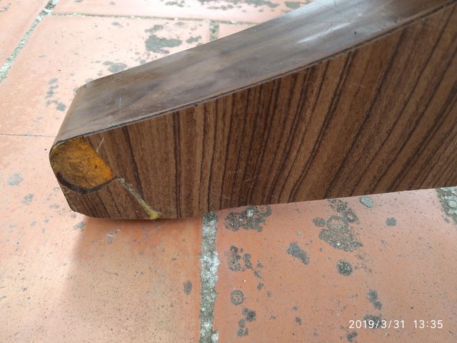 Mesa tipo libro, años 60