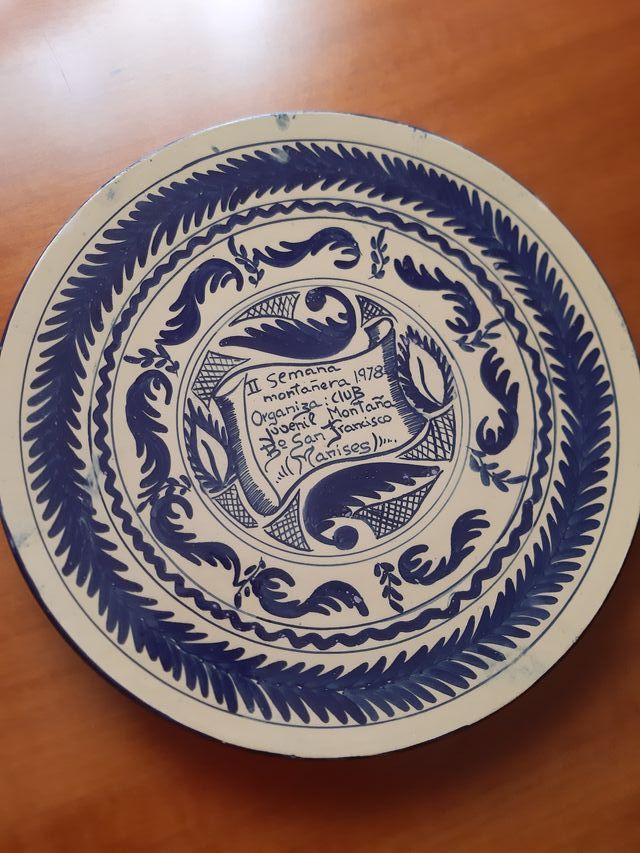 Plato cerámica MANISES