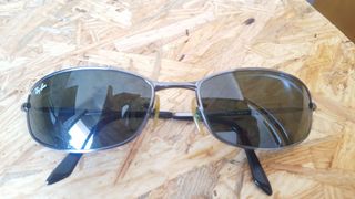 Gafas de sol hombre Ray-Ban RB 3216\\/ Sport Aviator de segunda mano por 50  EUR en Murcia en WALLAPOP