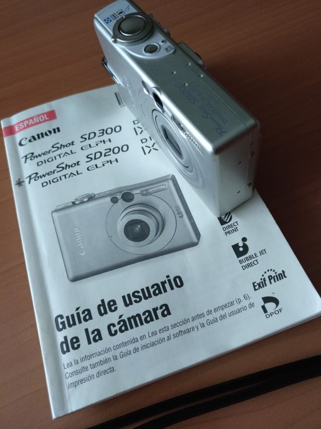 CAMARA FOTOS CANON POWERSHOT SD200 de segunda mano por 80 EUR en Madrid