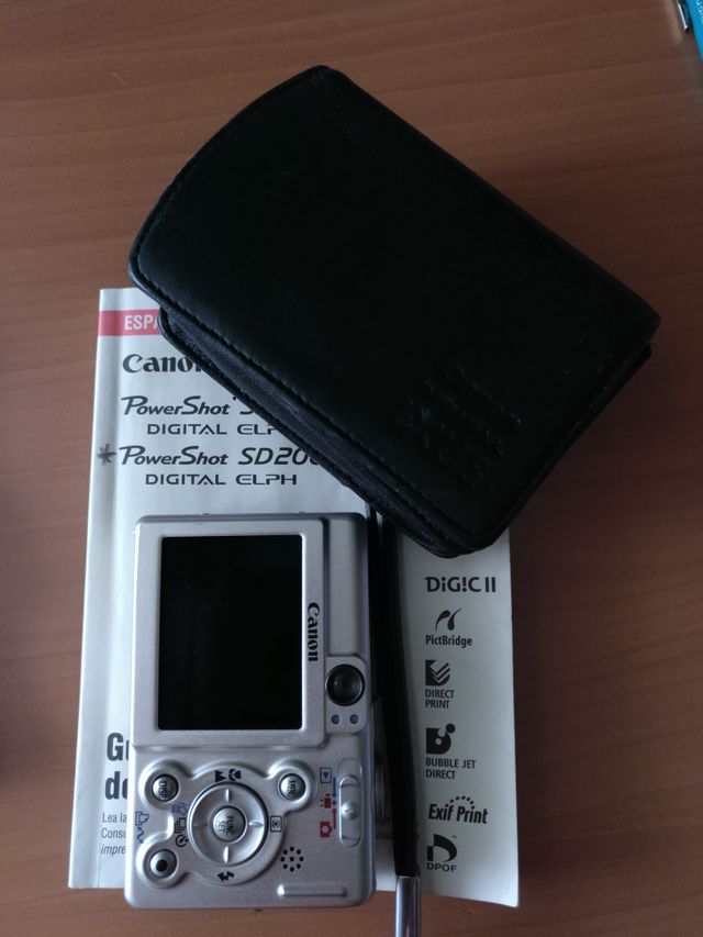 CAMARA FOTOS CANON POWERSHOT SD200 de segunda mano por 80 EUR en Madrid