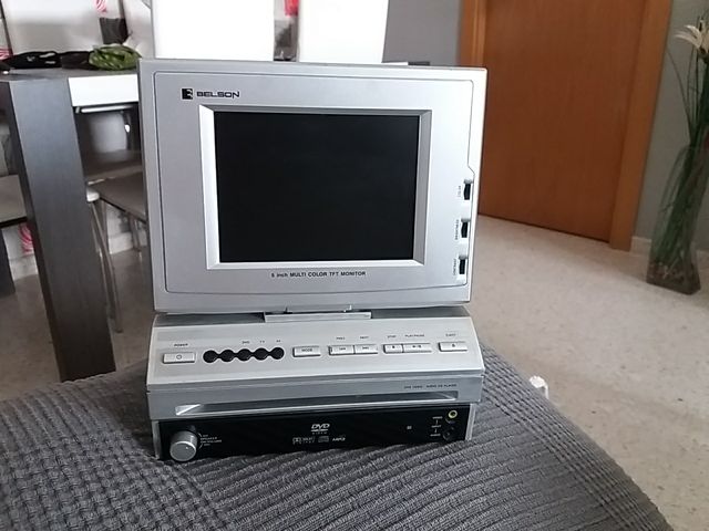 DVD PORTÁTIL COCHE,CAMPING,CARAVANA,ETC.