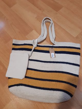 Bolsa playa El Corte Inglés de segunda mano por 16 EUR en Cartagena en  WALLAPOP