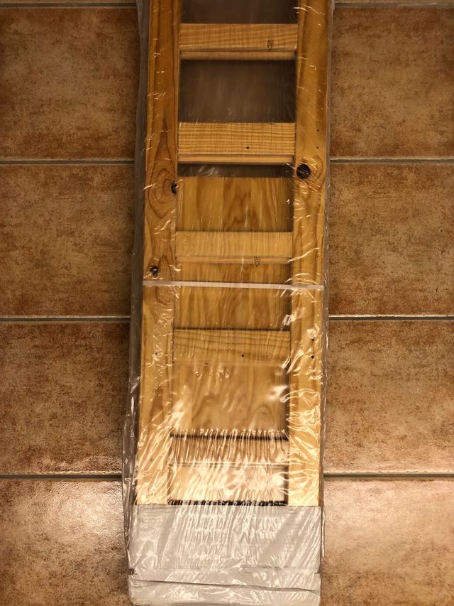 Libreria in pino massiccio