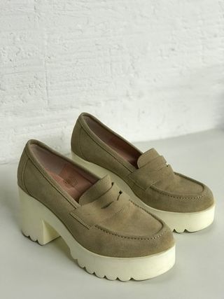 MOCASINES PIEL TACÓN OXYGENO T.38
