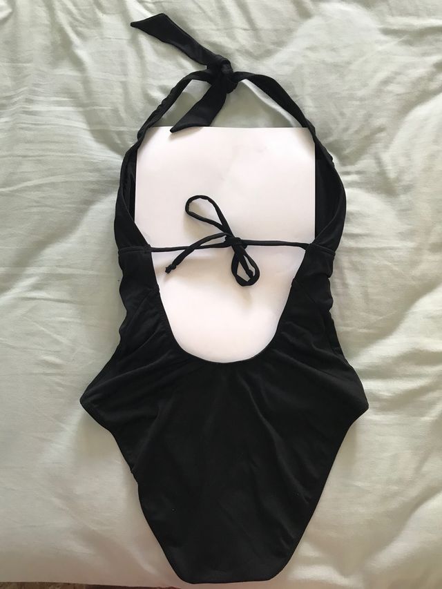 Bañador negro mujer