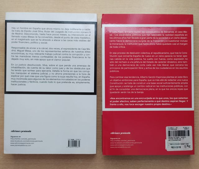 Libros política *NUEVOS