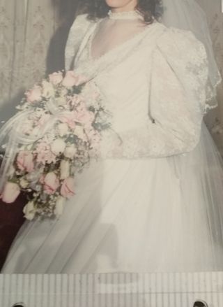 Vestido Novia talla 42-44. de segunda mano por 80 EUR en Gavà en WALLAPOP