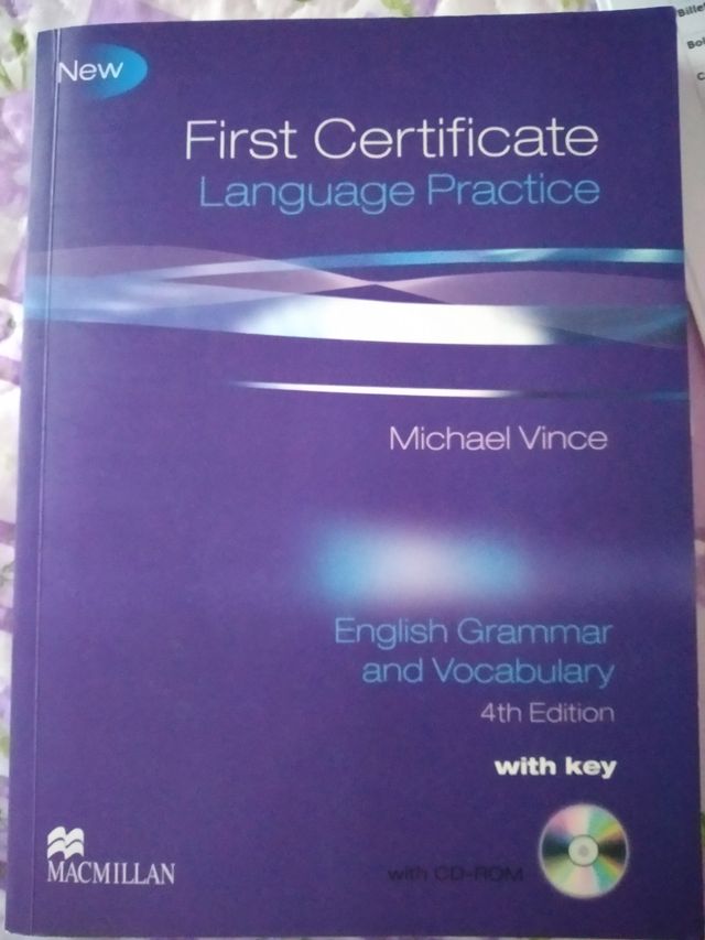 FIRST CERTIFICATE. Language Practice
