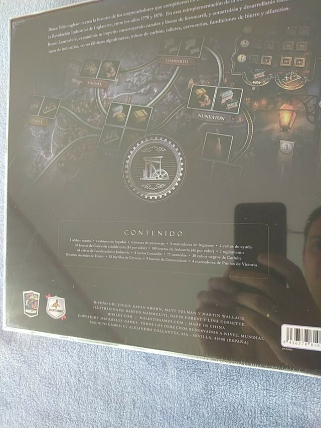 Brass Birminghan . Juego de mesa.