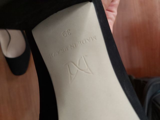 Zapatos André tacón mujer negros 39