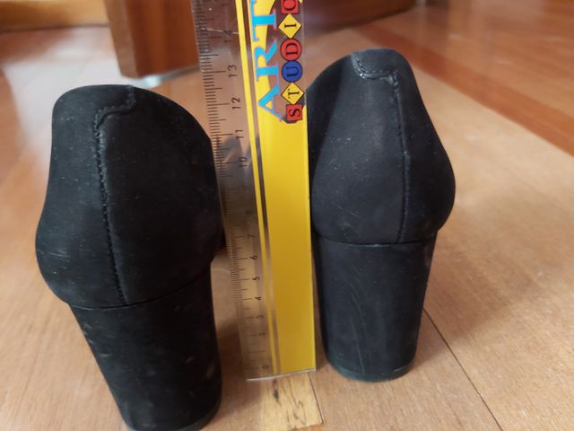 Zapatos André tacón mujer negros 39