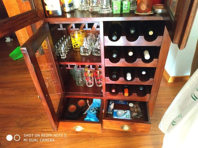Mueble mini bar de segunda mano por 220 € en Jaén en WALLAPOP