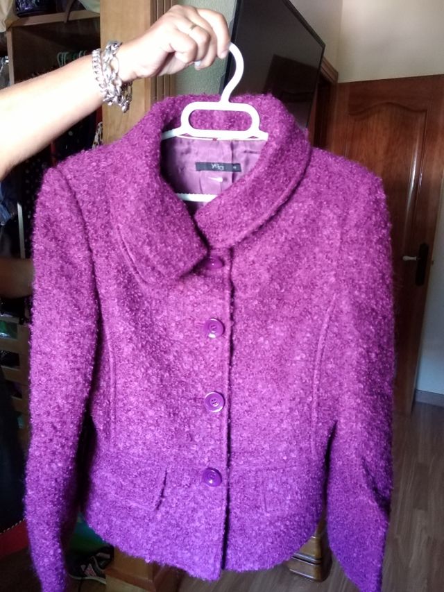 chaqueta de nudos de yera