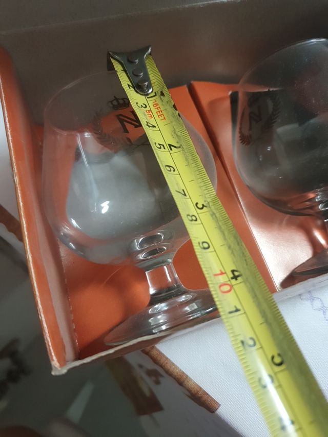 2 copas d coñac napoleon