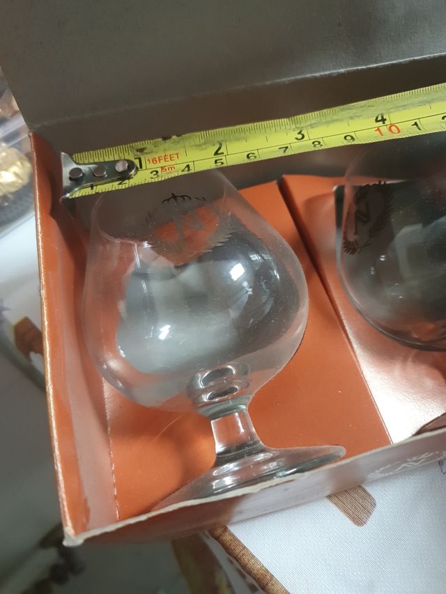2 copas d coñac napoleon