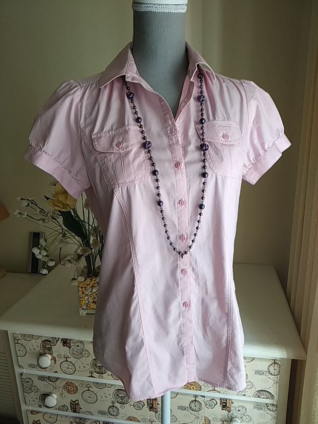 Blusa rosa CORTEFIEL